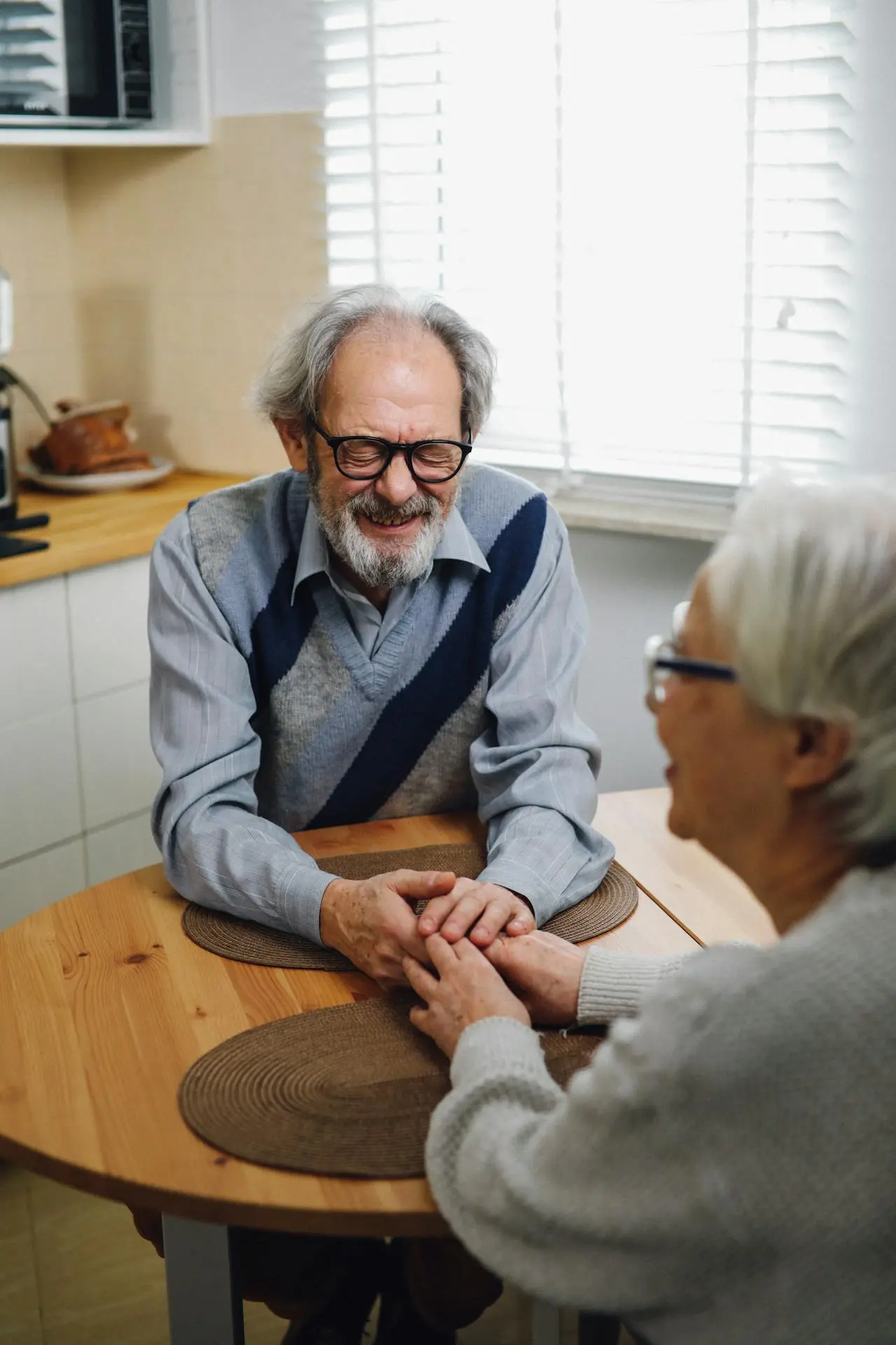 A welcoming doorway opens to a senior's new home on move-in day